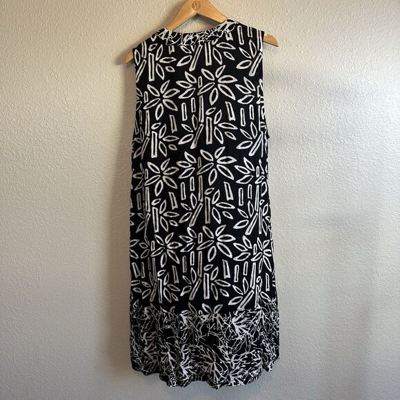 Soft Surroundings Les Bois Topper Duster Cardigan Womens XLP Black Floral Boho - Picture 2 of 8